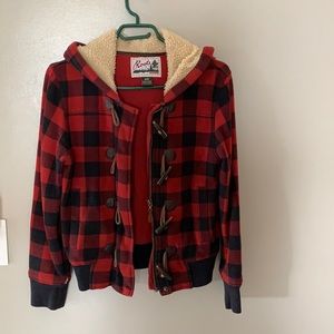 Roots plaid jacket